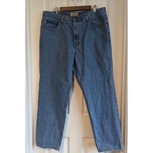 L.L.Bean Men's 38x29 (Peg 38x30) Classic Fit Blue Denim Jeans
